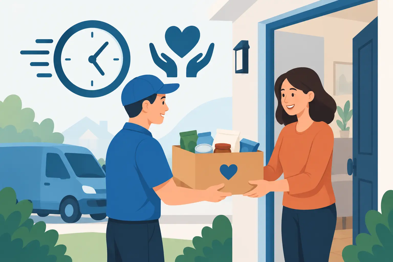 Fundraiser With Home Delivery That Saves Time