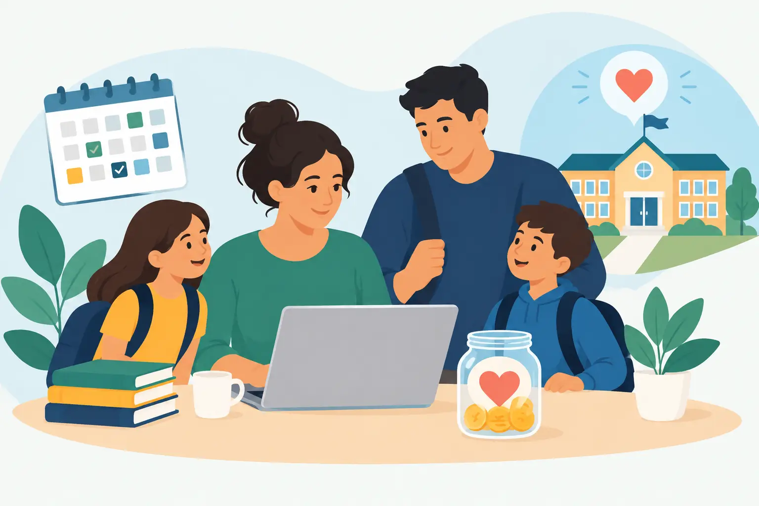 Year Round School Fundraising for Busy Families