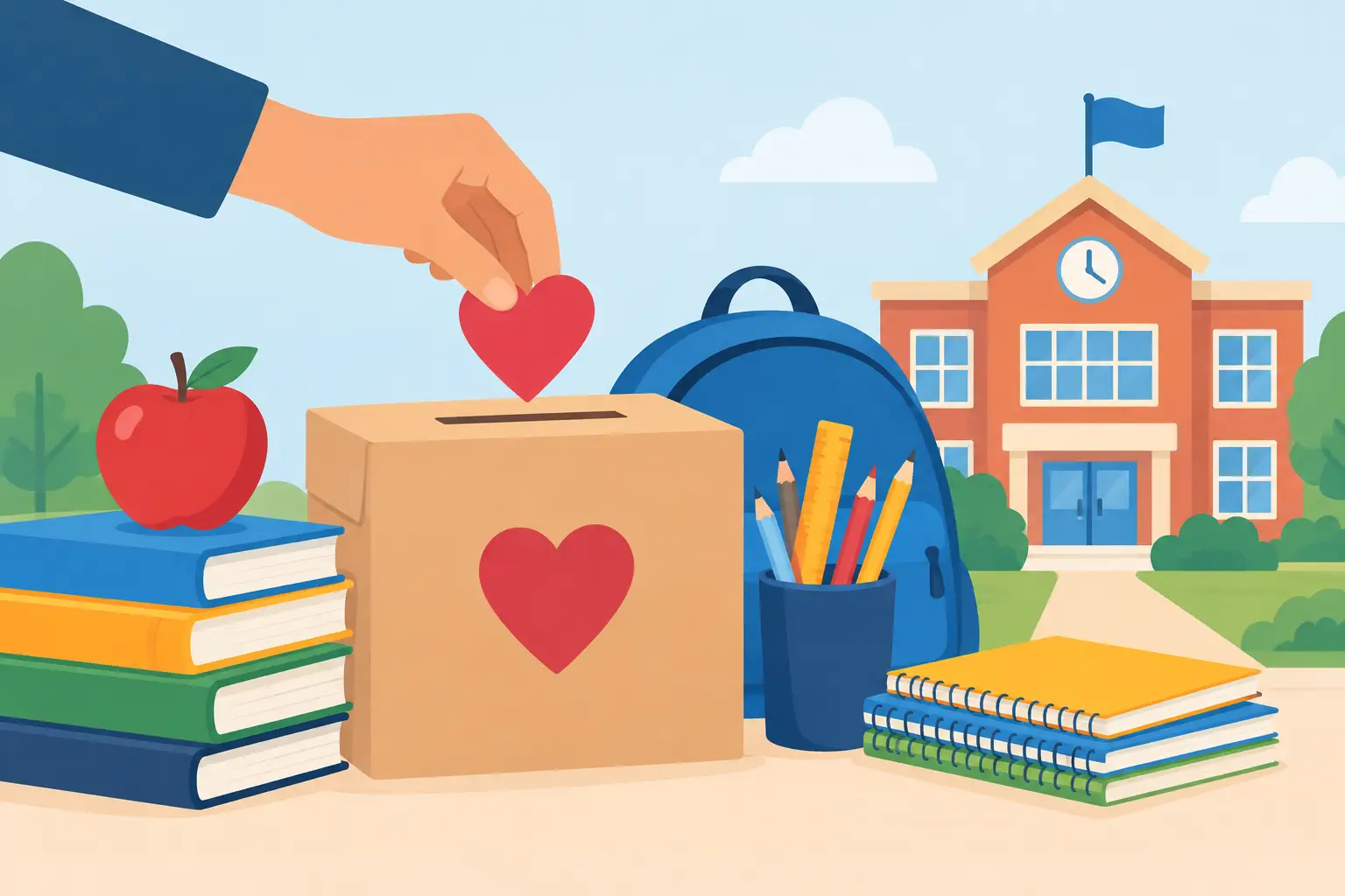 A School Equipment Fundraising Example That Works